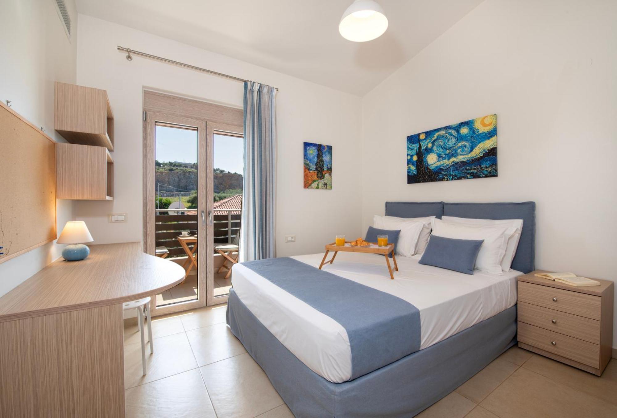 Four Seasons Private Villa - Seaview - Big Heated Pool - Gym - Sport Activities Goúves Eksteriør bilde